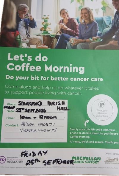 Let's do Coffee Morning